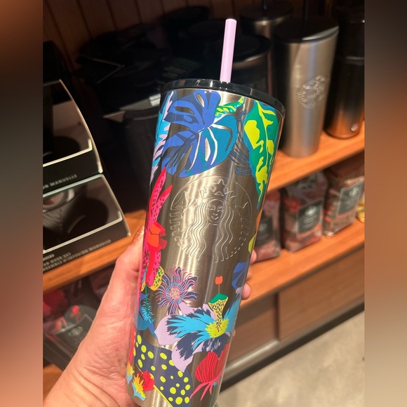 Starbuck Floral Stainless Steel Cup Immersive Insulated Tumbler Venti New 2023 - Picture 12 of 16